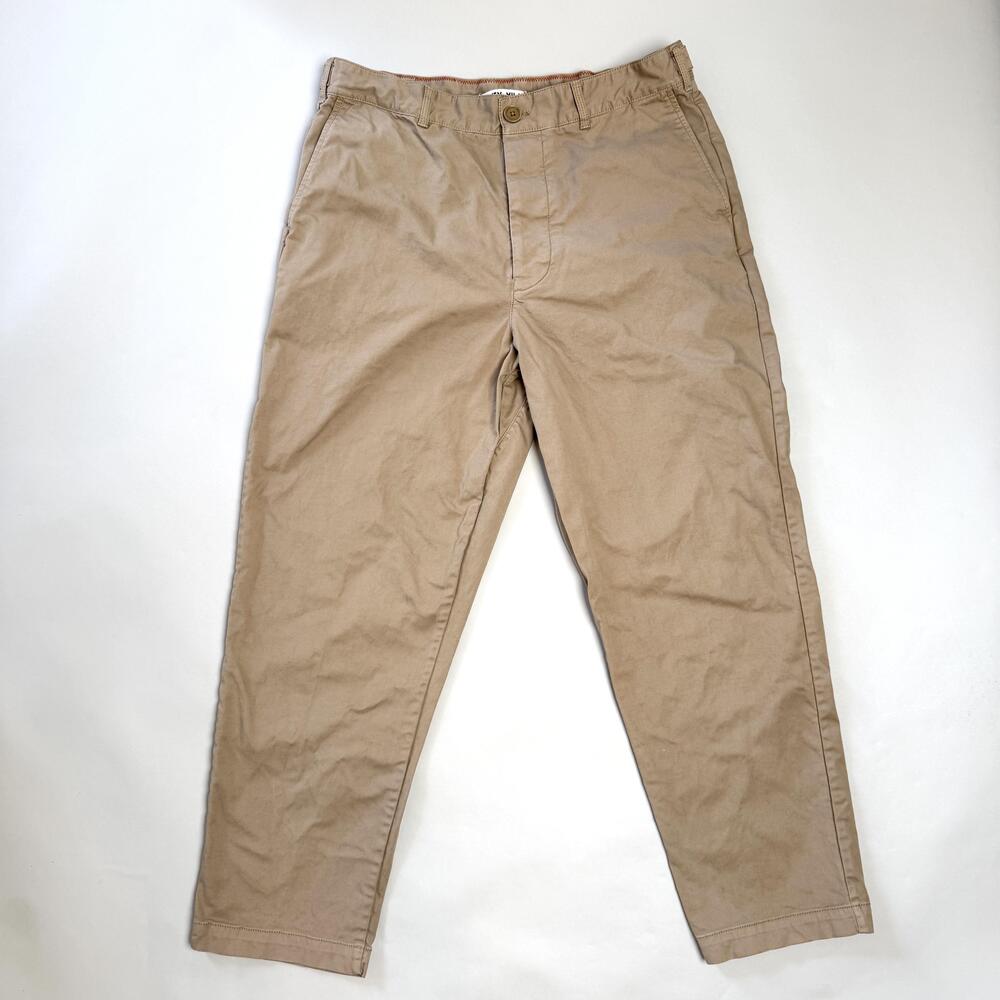Alex Mill Pants Mens 33x27 Beige Chino Relaxed Fit Canvas Casual